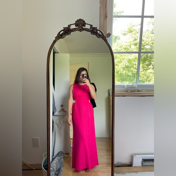 Zara linen pink dress - Picture 5 of 5